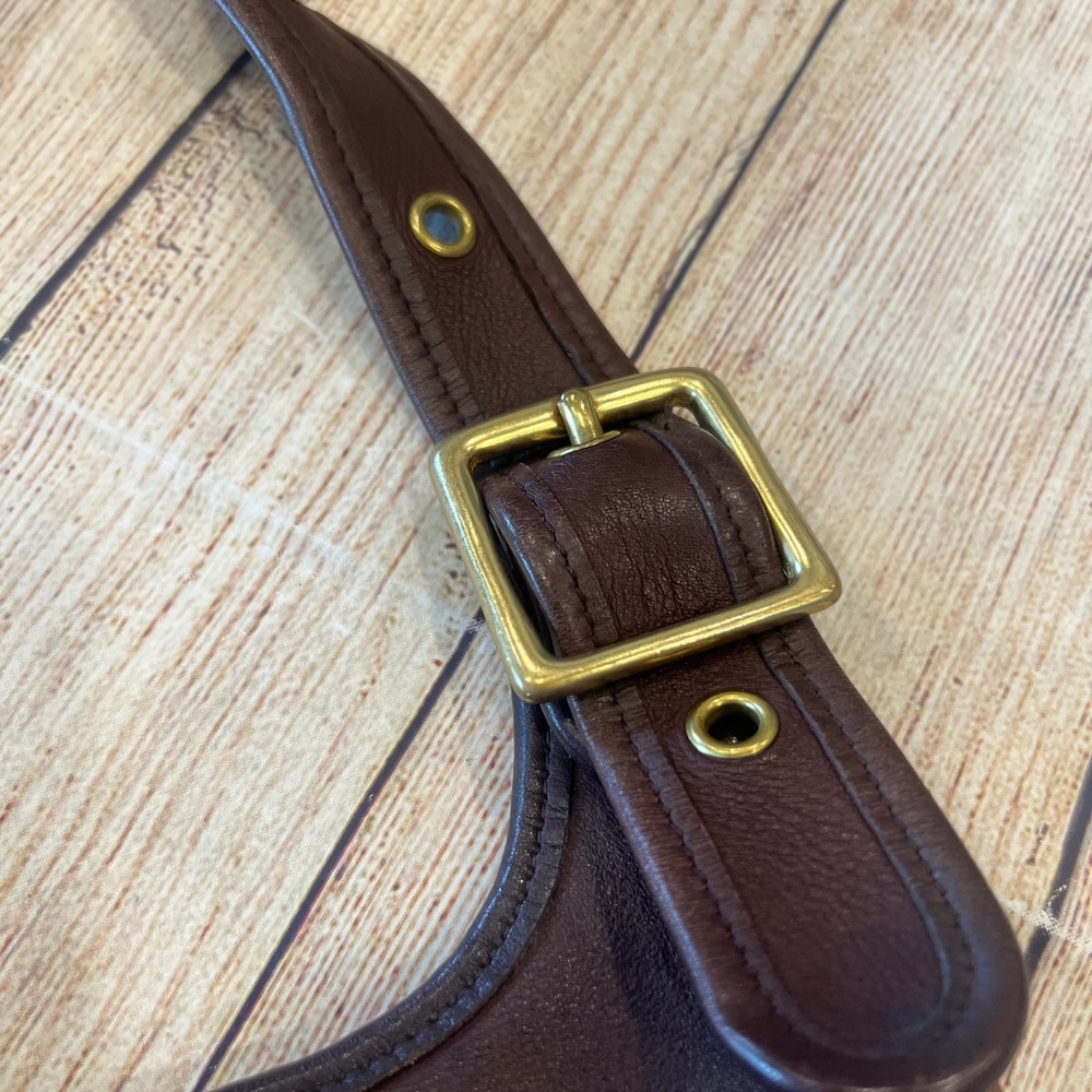 Coach Patricias Legacy 9988 Mahogany Brown Leather Crossbody Bag Vintage USA - Picture 3 of 11